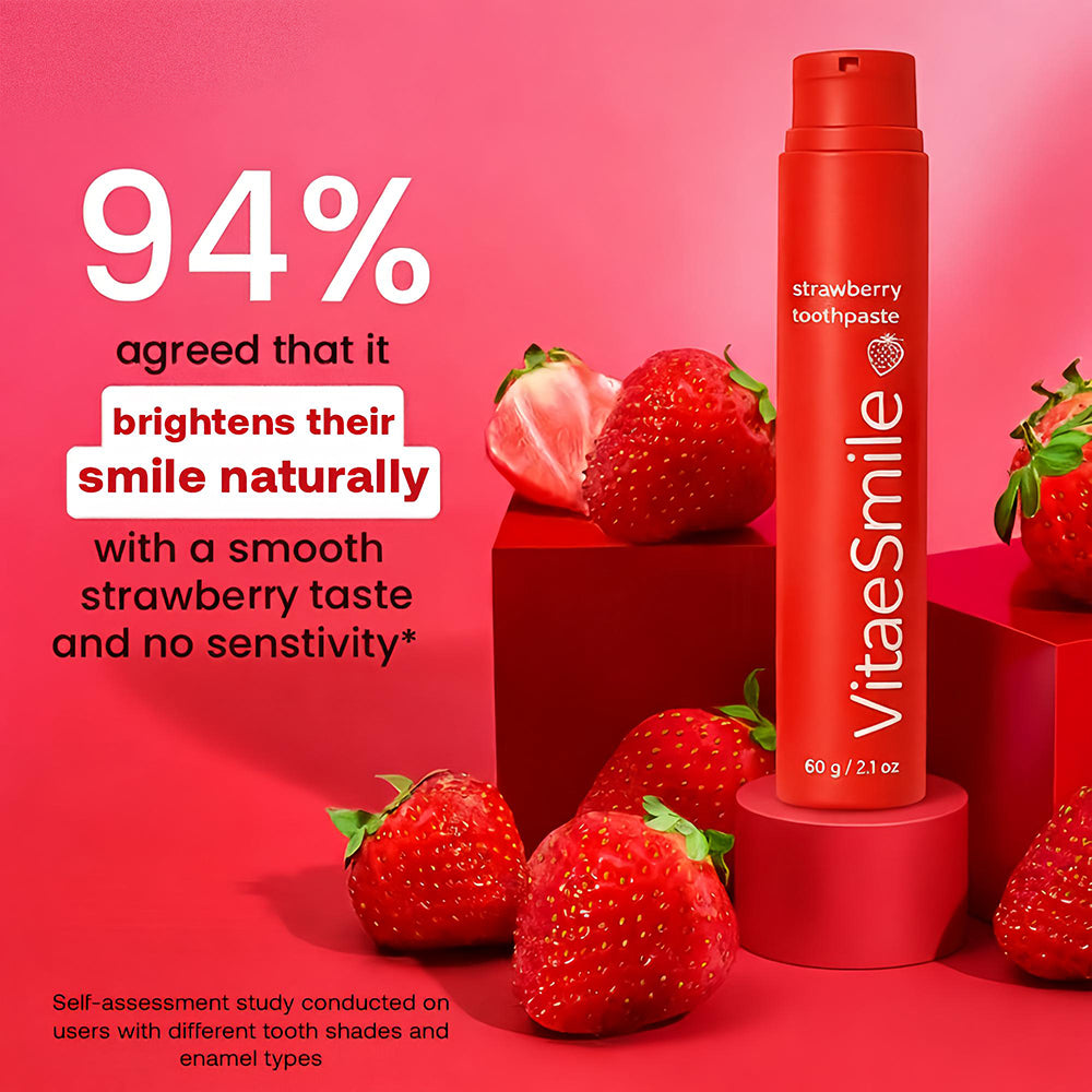 VitaeSmile Jordgubbs Tandkräm